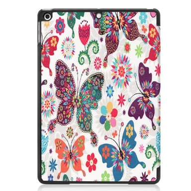 Apple iPad 10.2 Trippeldeksel med smal passform - Sommerfugl