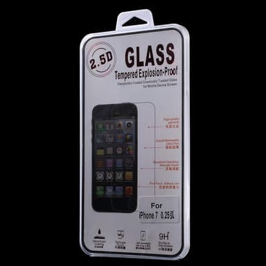 iPhone 6 og 7 og iPhone 8/SE (2020) 4,7"" herdet glass 0,3 mm