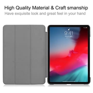 iPad Pro 11 (2018) Trippeldeksel med smal passform - Galaxy Pattern