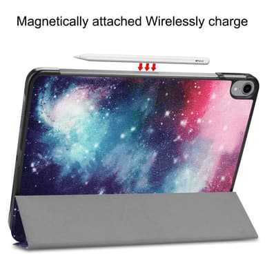 iPad Pro 11 (2018) Trippeldeksel med smal passform - Galaxy Pattern