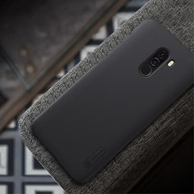 NILLKIN Xiaomi Pocophone F1 Frostet Skall Hardt - Svart