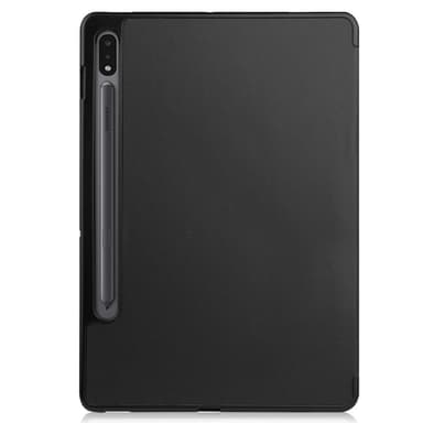 Slim Fit Dekseldeksel til Samsung Galaxy Tab S7/S8 - Svart