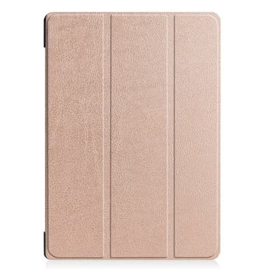 Trifoldbart deksel til Lenovo Tab E10 - Rose Gull