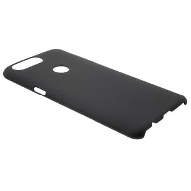 OnePlus 5T Deksel Plastdeksel Gummiert - Svart