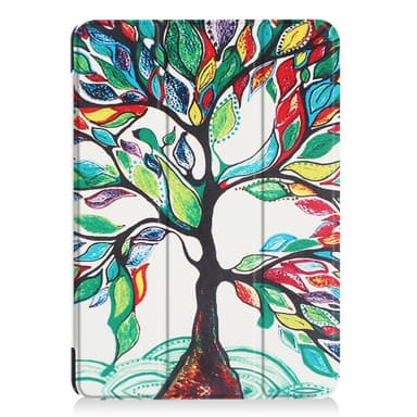 iPad 9.7"" (2017/2018) Slim Fit Trifoldbart deksel - Farget tre