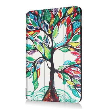 iPad 9.7"" (2017/2018) Slim Fit Trifoldbart deksel - Farget tre
