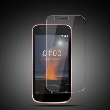 MOCOLO Nokia 1 Heldeksel i Herdet Glass