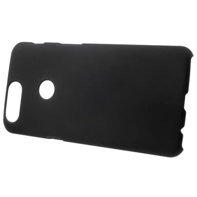 OnePlus 5T Deksel Plastdeksel Gummiert - Svart