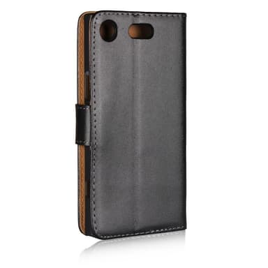 Sony Xperia XZ1 Compact Split Lommebok-deksel - Svart