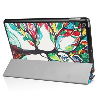 iPad 9.7"" (2017/2018) Slim Fit Trifoldbart deksel - Farget tre