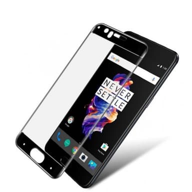 IMAK Full Cover Herdet Glass til OnePlus 5 - Svart