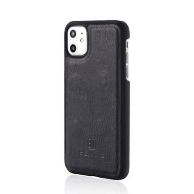 DG.MING iPhone 11 Split Lommebok-deksel I Lær - Svart