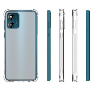 Motorola Moto E13 4G Slim Matt TPU Deksel GJENNOMSIKTIG