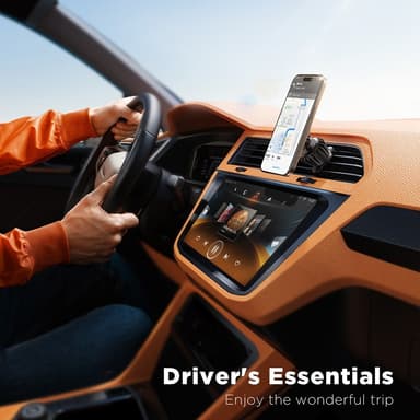 JOYROOM 360 graders rotasjonsventil magnetisk mobiltelefonholder bil