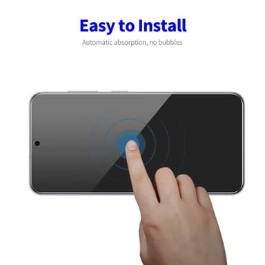 ENKAY For Samsung Galaxy S24 Anti-Spy Skjermbeskytter Full Dekning