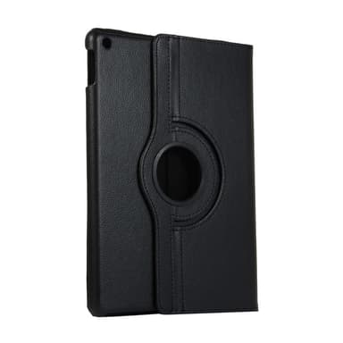 360 Rotasjonsveske Apple iPad 10.2 2021/2020/2019- Svart