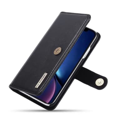 DG.MING iPhone 11 Split Lommebok-deksel I Lær - Svart