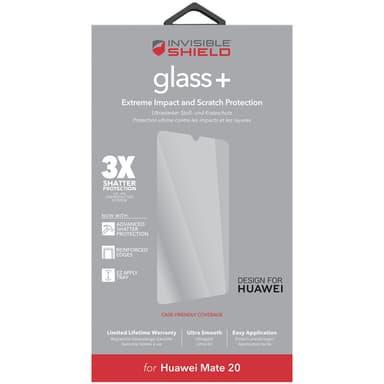 ZAGG InvisibleSkjermglass+ Huawei Mate 20