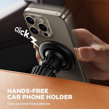 JOYROOM 360 graders rotasjonsventil magnetisk mobiltelefonholder bil