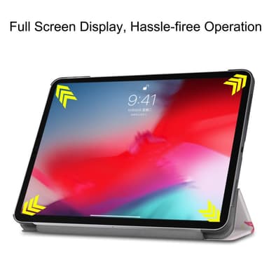 iPad Pro 11 (2018) Trippeldeksel med smal passform - Fairy and Butterflies