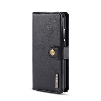DG.MING iPhone 11 Split Lommebok-deksel I Lær - Svart