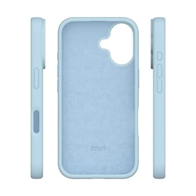 Etteri Silikonskall for iPhone 16 - Lyseblå