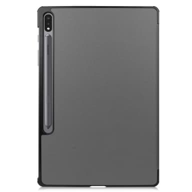 Slim Fit Dekseldeksel til Samsung Galaxy Tab S7 Plus/S8 Plus - Grå