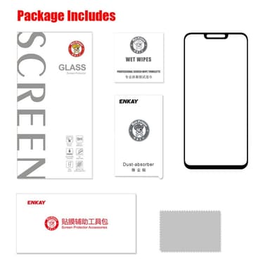 HAT PRINCE Herdet Glass Asus Zenfone Max (M2) ZB633KL - Svart