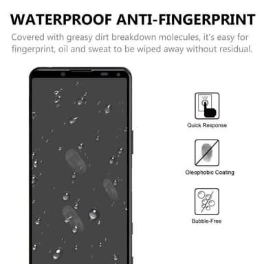 Sony Xperia 5 II Herdet Glass Fullskjerm