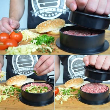 Hamburgere Press Fylte Burgere