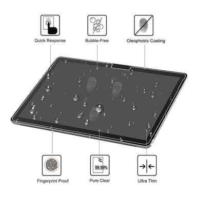 Microsoft Surface Go 2/Go 3 Herdet Glass 0,3 mm 9H
