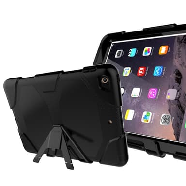 iPad 9.7 (2018) /iPad 9.7 (2017) Heavy Duty Armour Deksel - Svart