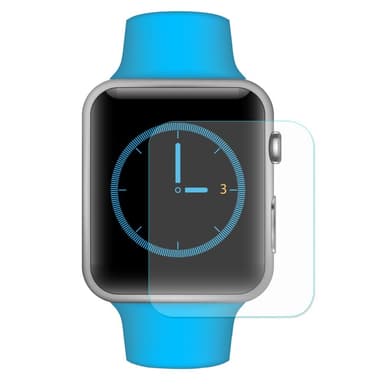 2 stk HAT PRINCE Apple Watch Series 3/2/1 38mm herdet glass 0,2 mm
