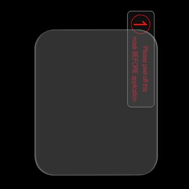 2 stk HAT PRINCE Apple Watch Series 3/2/1 38mm herdet glass 0,2 mm