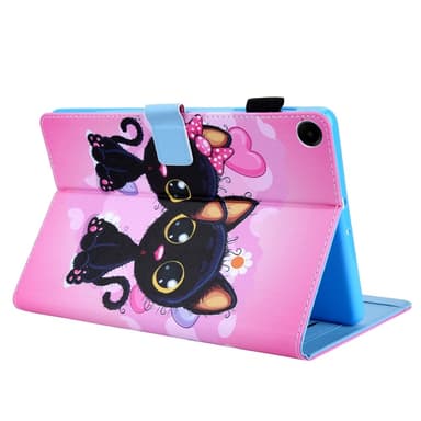 Samsung Galaxy Tab A9 Sammenleggbart Veske Kortholder - Katter