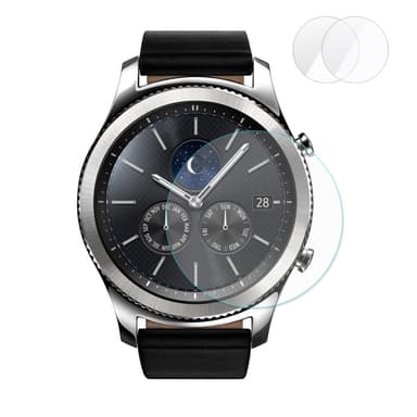 2 stk HAT PRINCE Samsung Gear S3 Classic/Frontier herdet glass 0.2mm