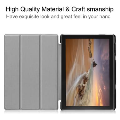 Trifoldbart deksel til Lenovo Tab E10 - Butterfly