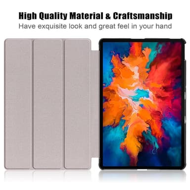Trifoldbart deksel til Lenovo Tab P11 Pro TB-J706F - Rose Gull
