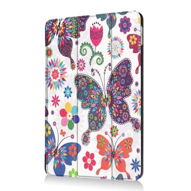 iPad 9.7"" (2017/2018) Trippeldeksel med smal passform - Sommerfugler