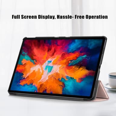 Trifoldbart deksel til Lenovo Tab P11 Pro TB-J706F - Rose Gull