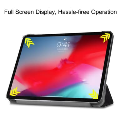 iPad Pro 11 (2018) Trippeldeksel med smal passform - Do Not Touch Me