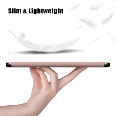 Trifoldbart deksel til Lenovo Tab P11 Pro TB-J706F - Rose Gull