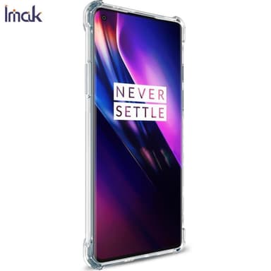 IMAK Soft TPU Deksel+Skjermbeskytter til OnePlus 8 - Gjennomsiktig