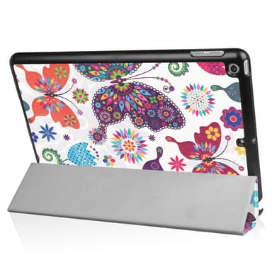 iPad 9.7"" (2017/2018) Trippeldeksel med smal passform - Sommerfugler