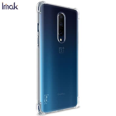 IMAK Soft TPU Deksel+Skjermbeskytter til OnePlus 8 - Gjennomsiktig