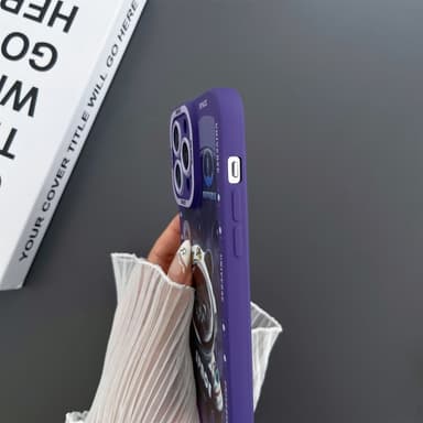 TPU Telefondeksel til iPhone 15 Pro Case Cat - Svart