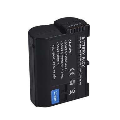 EN-EL15 Batteri til Nikon V1 D7000 D7100 D800 D800E D750 Etc