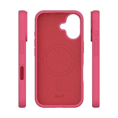 Etteri Silikonskall med MagSafe for iPhone 16 - Raspberry