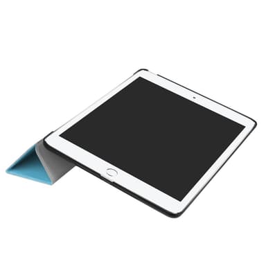 iPad 9.7"" (2017/2018) Slim Fit Trifoldbart deksel - Lyseblå