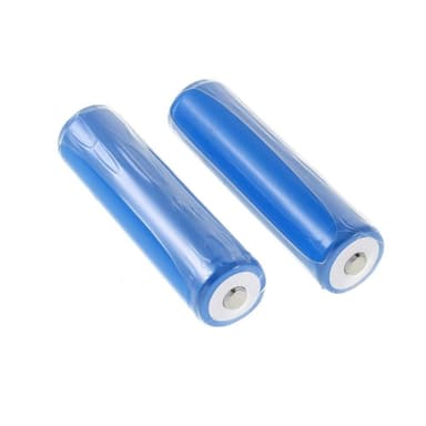 2stk 18650 oppladbart batteri 2200mAh 3.7V
